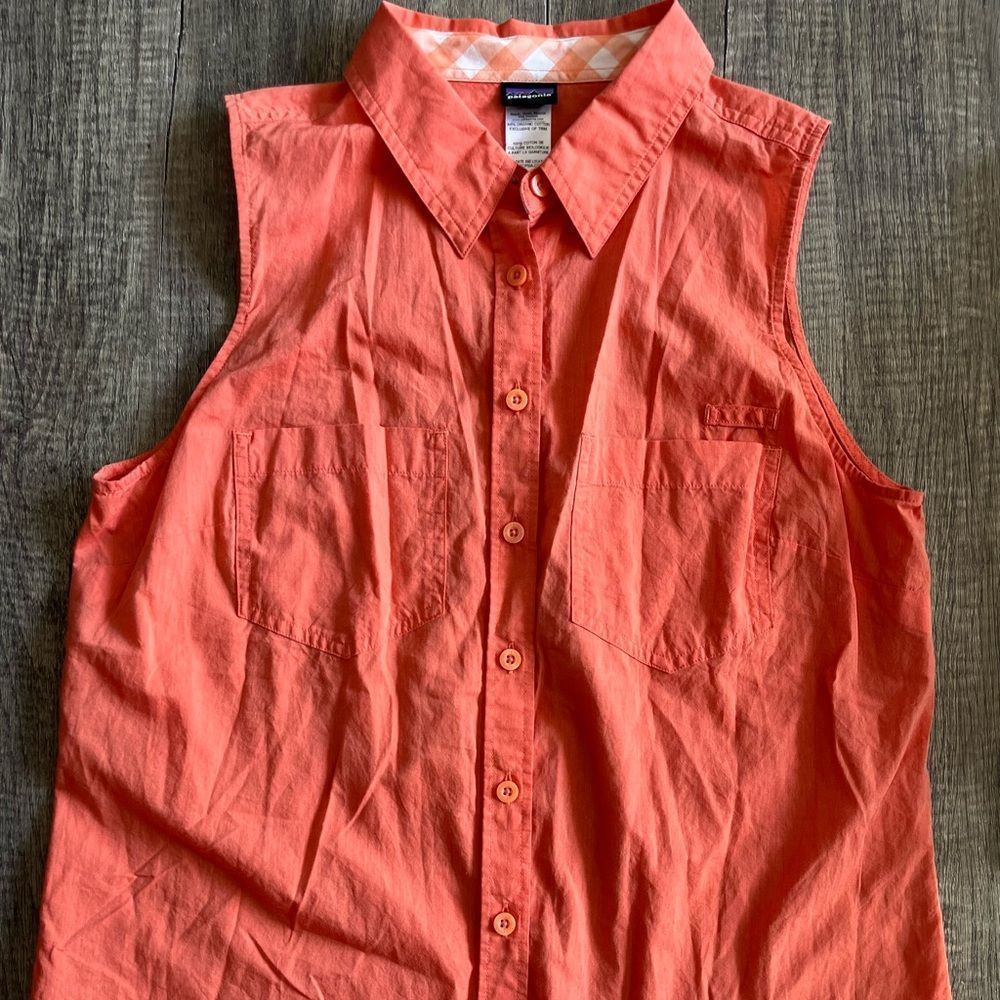 Patagonia Sleeveless Button up